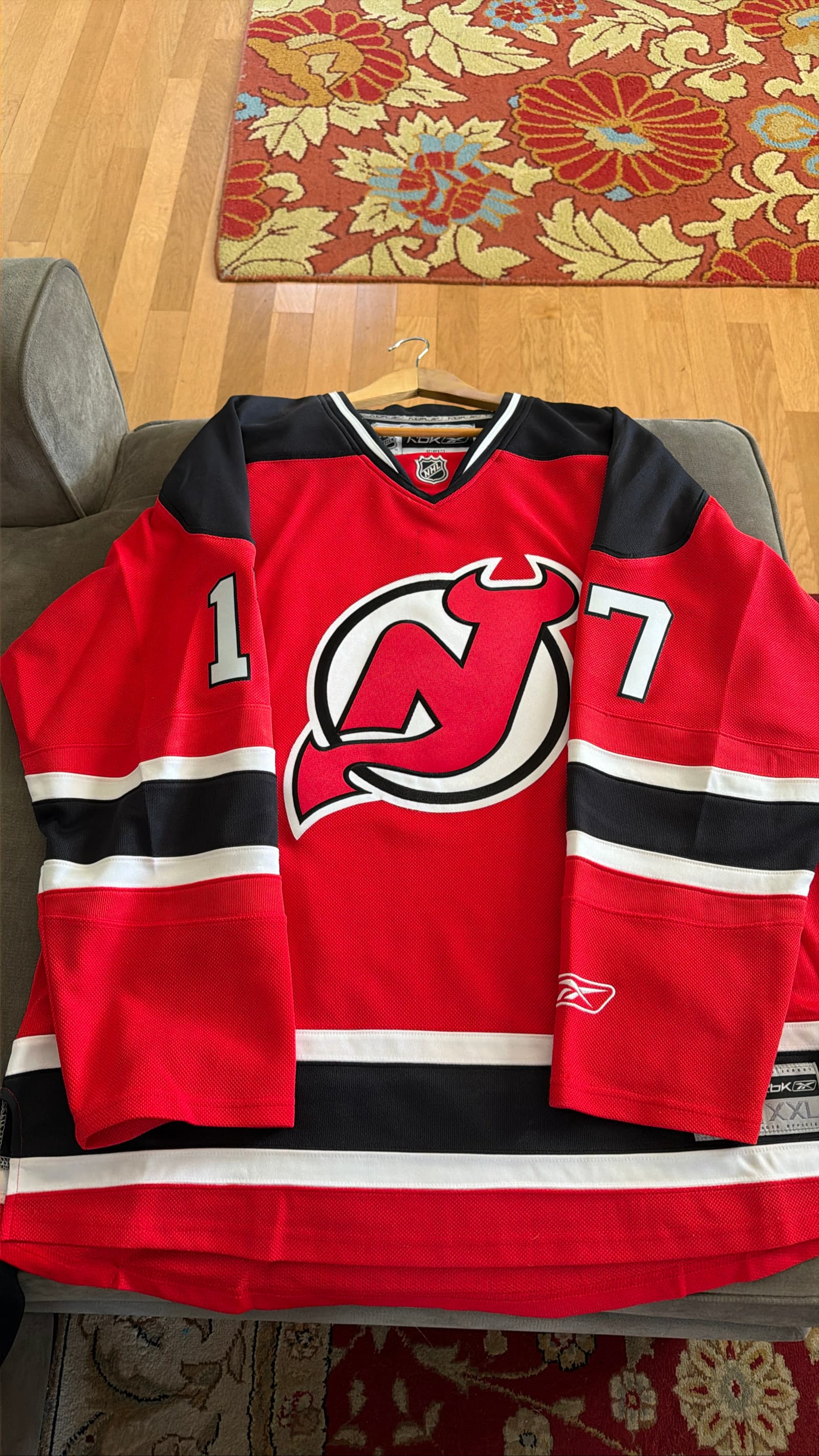 New Jersey Devils Ilya Kovalchuk Reebok NHL Hockey Jersey - Size XXL