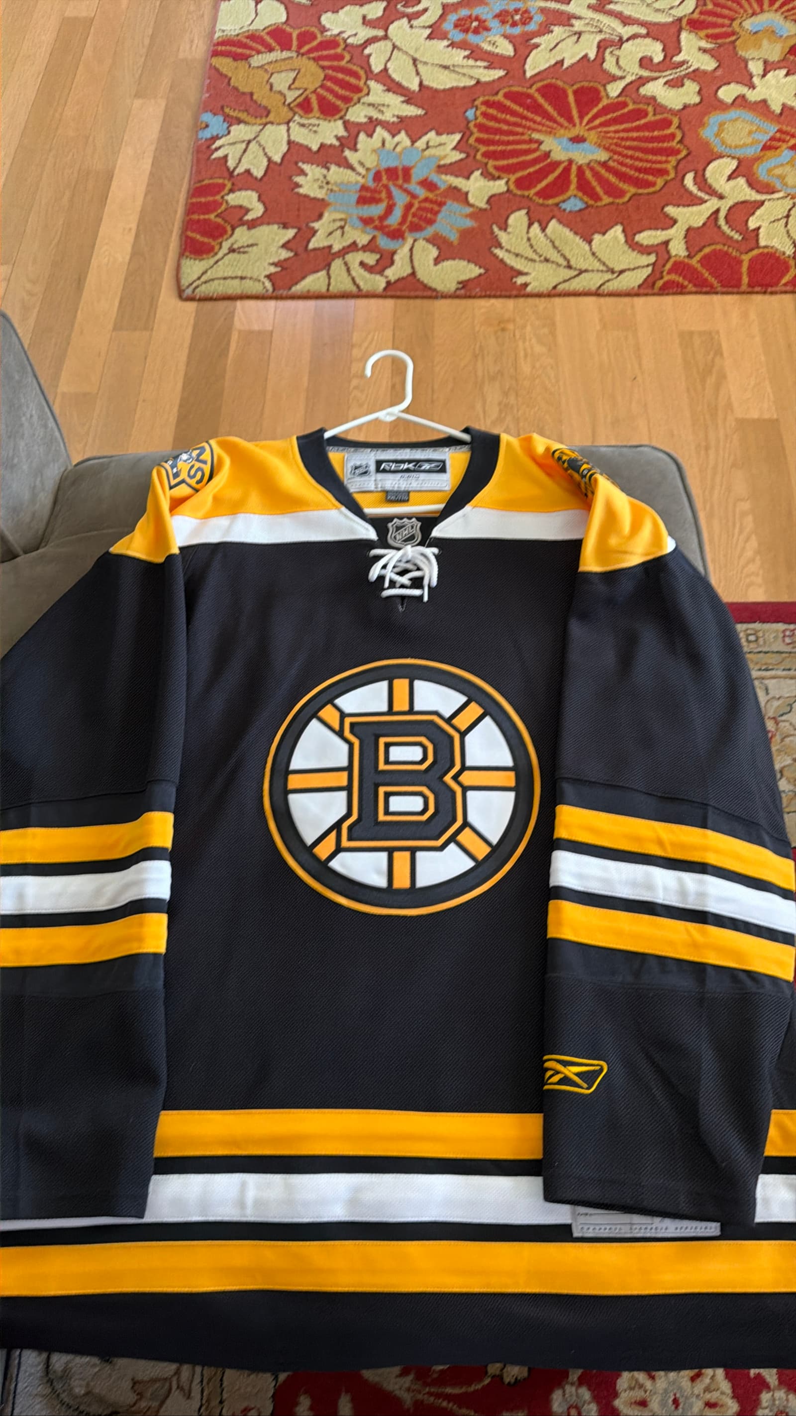 Boston Bruins Reebok NHL Hockey Jersey - Size XXL