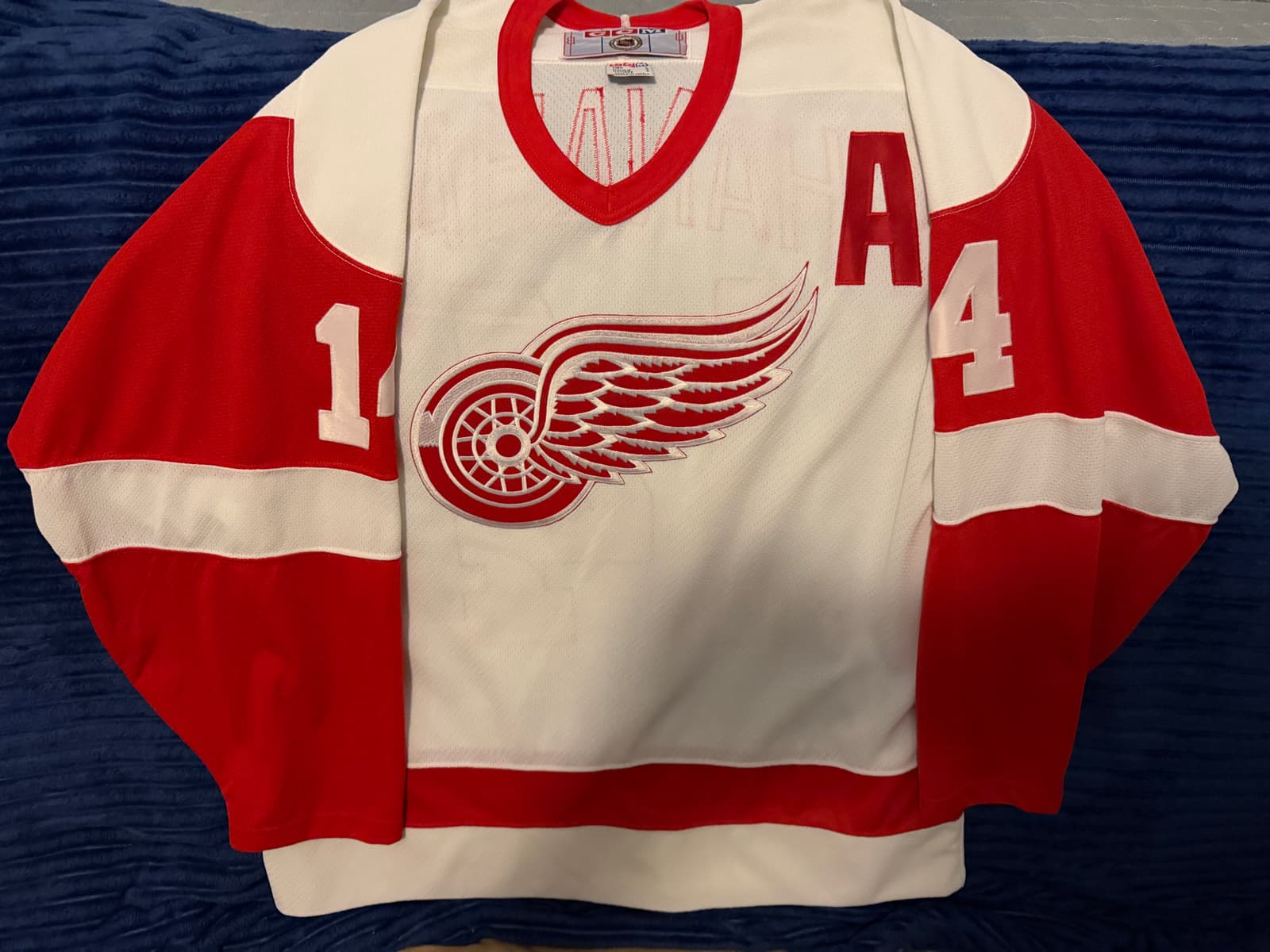 Detroit Red Wings Brendan Shanahan CCM NHL Hockey Jersey - Size L
