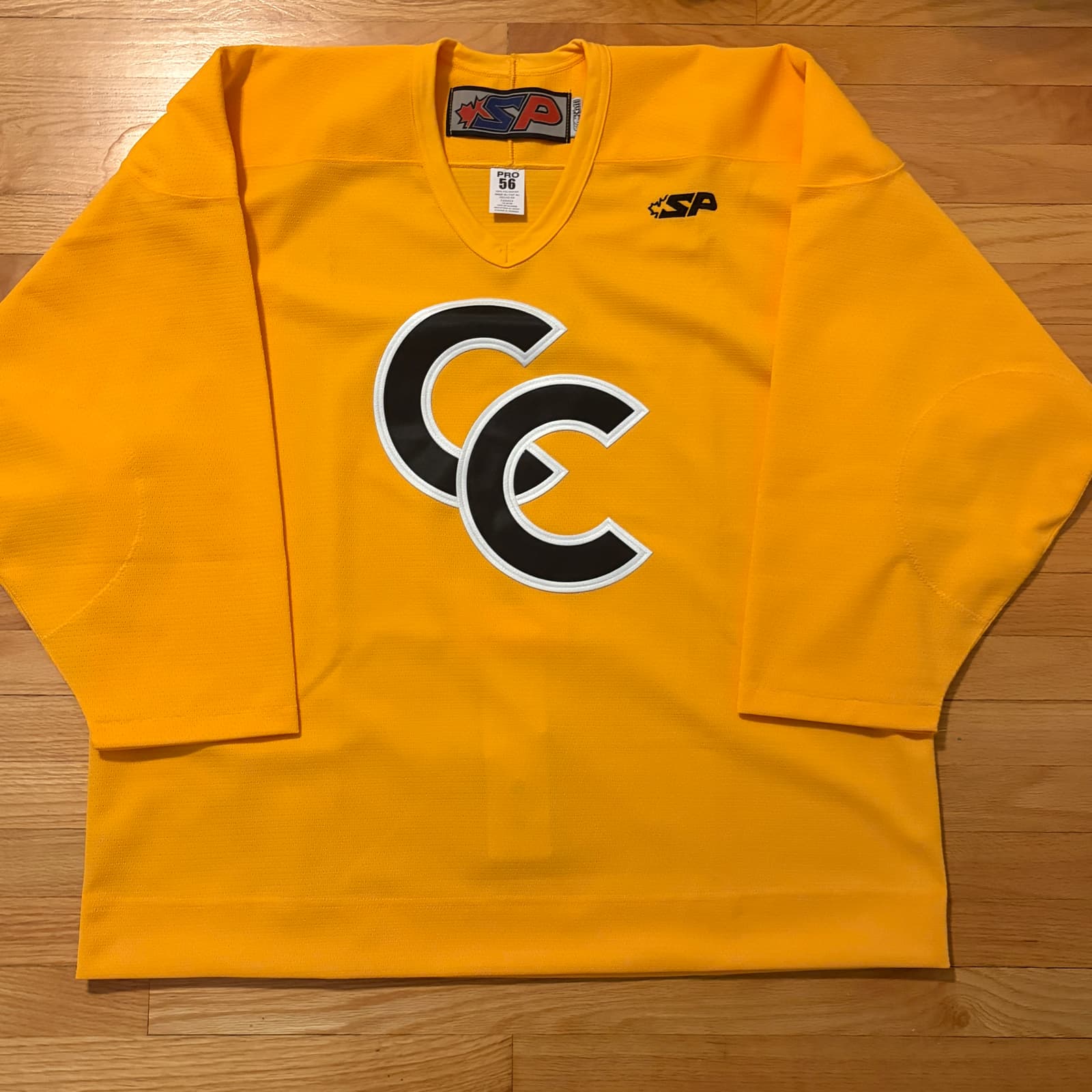 Colorado College Yellow Practice Size 56 - Blank - SP FloKnit
