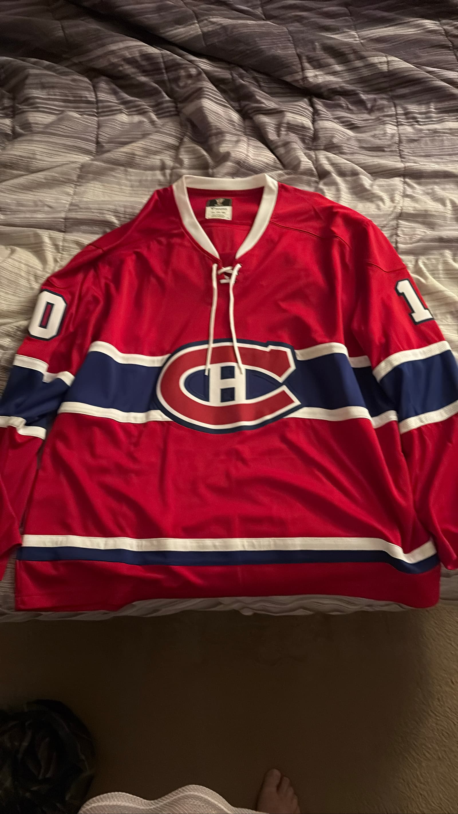 Montreal Canadiens Guy Lafleur #10 Fanatics Vintage Hockey Jersey - Size 2XL