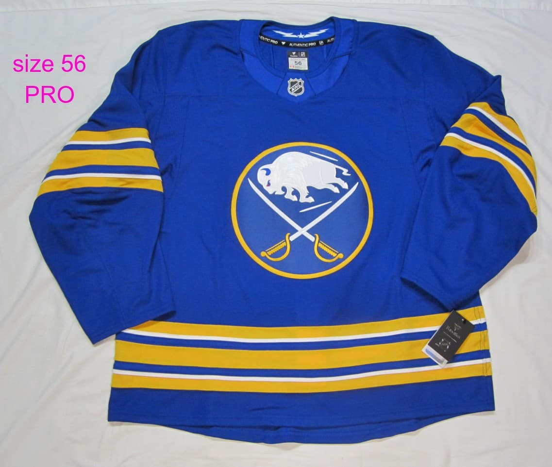 BUFFALO SABRES size 56 Fanatics Authentic PRO NHL Hockey Jersey FAP