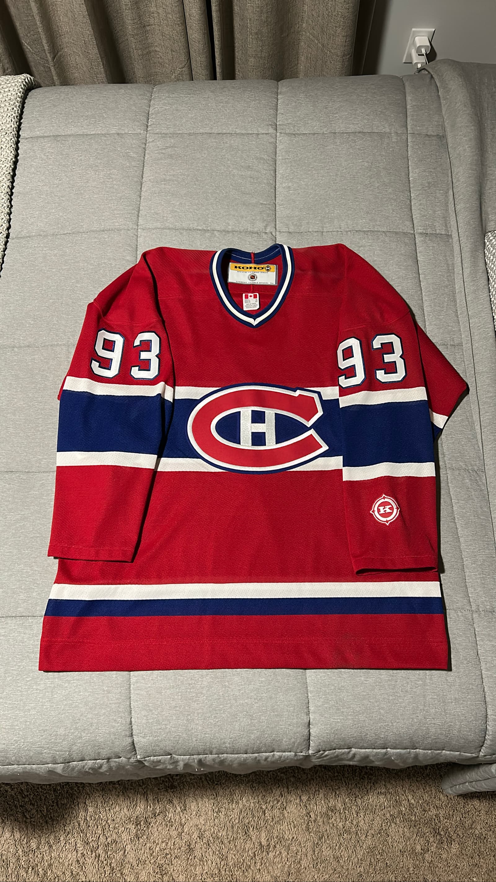 Montreal Canadiens Doug Gilmour Koho NHL Hockey Jersey - Size XL