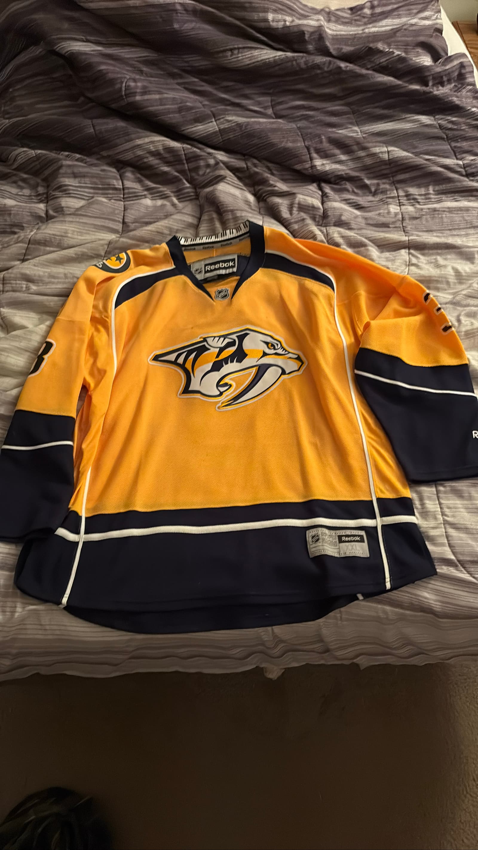 Nashville Predators Seth Jones Reebok NHL Hockey Jersey - Size XXL