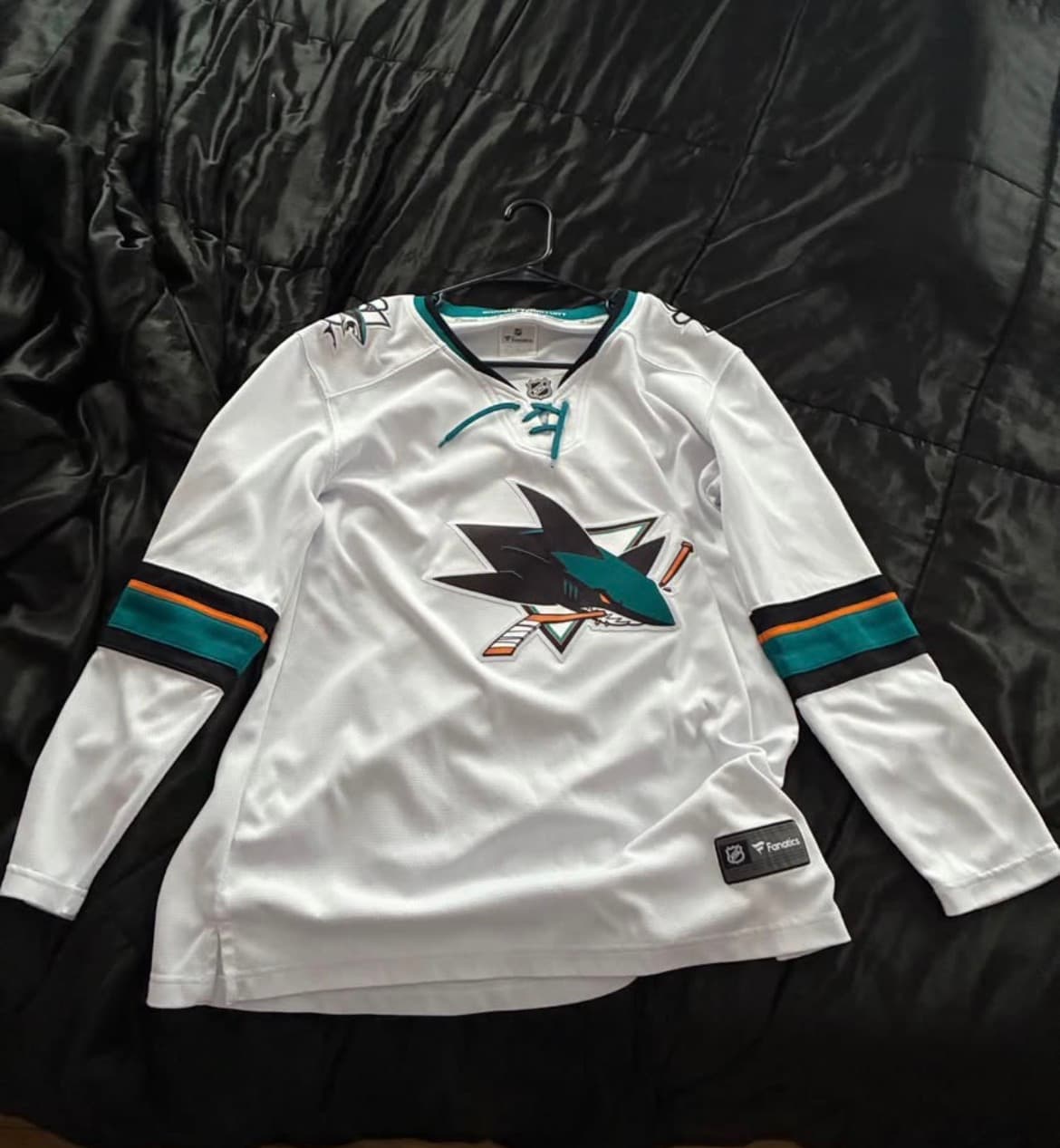 2022-23 Women's San Jose Sharks Fanatics Branded White Away Breakaway Jersey