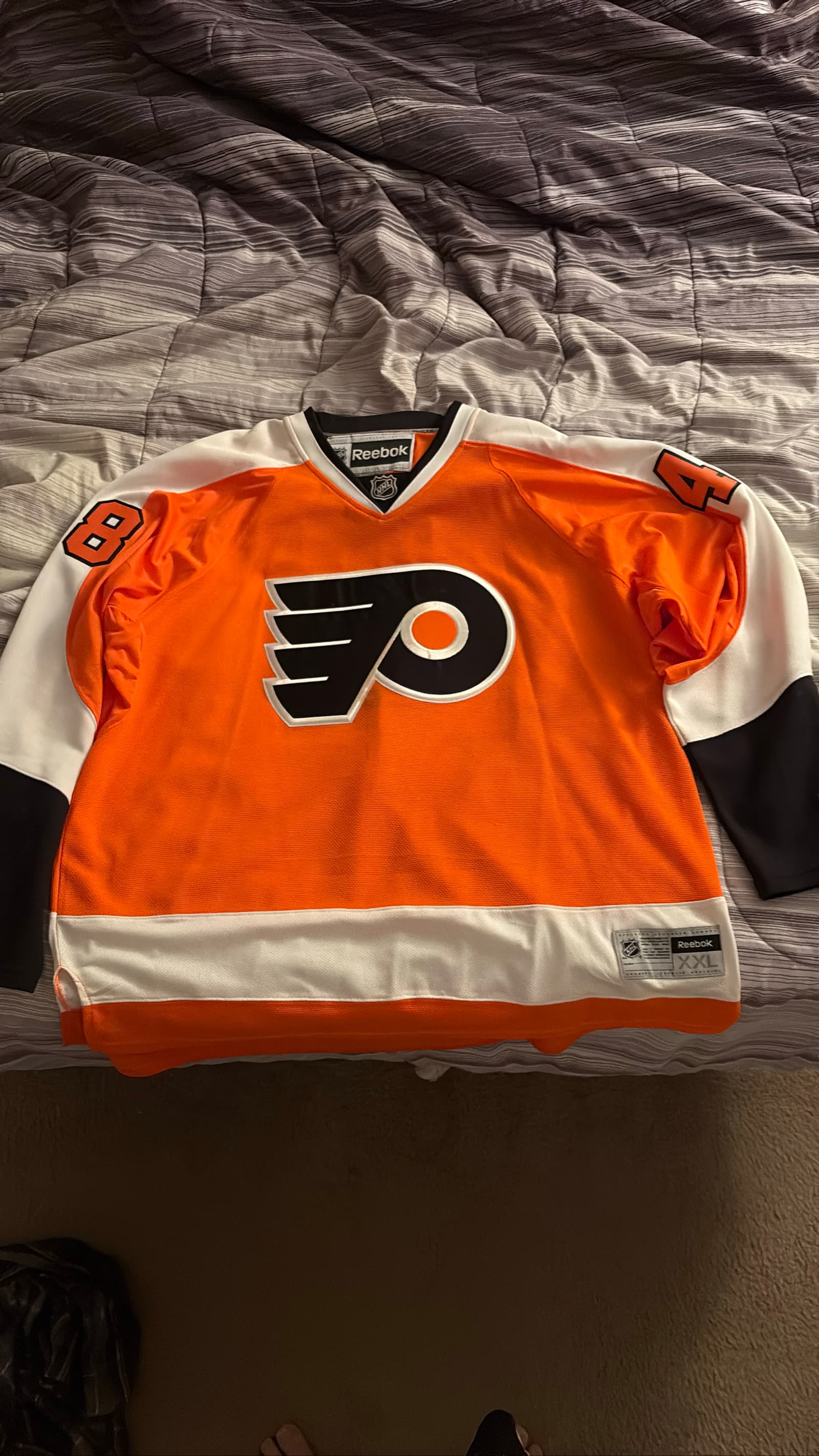 Philadelphia Flyers Daniel Briere Reebok NHL Hockey Jersey - Size XXL