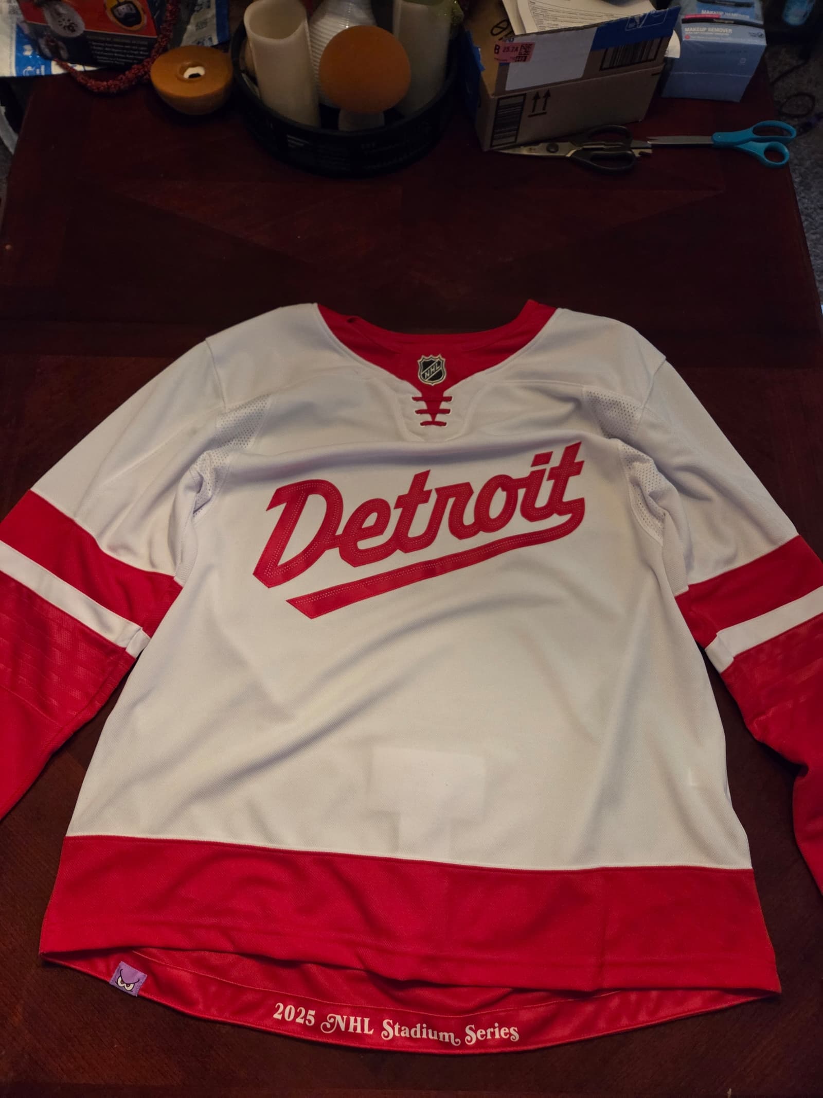 Detroit Red Wings 2025 NHL Stadium Series Fanatics Premium Jersey - Size 54